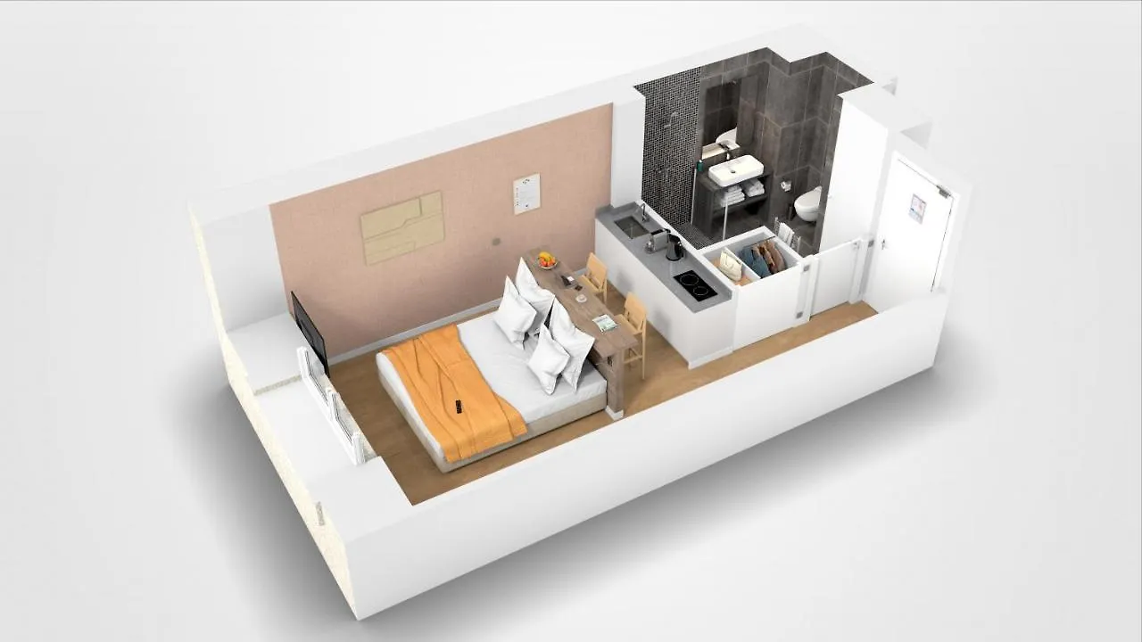 Yuna Les Halles - Serviced Apartments Párizs 0*,