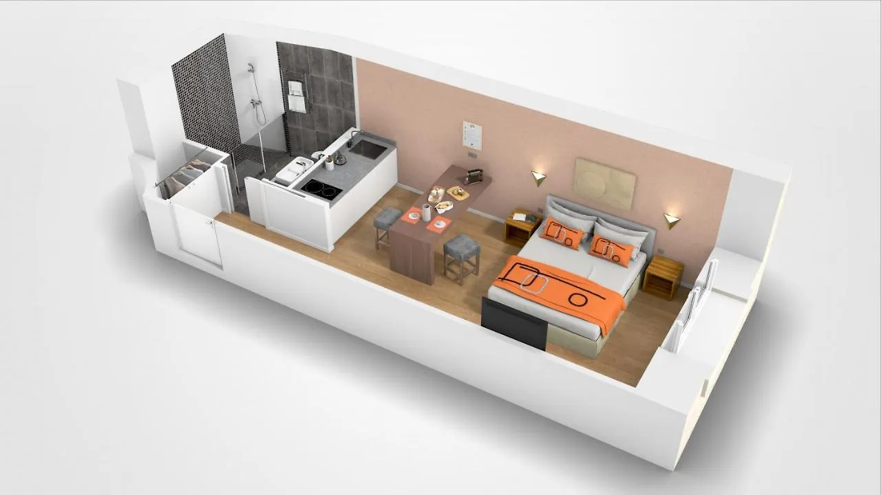 Yuna Les Halles - Serviced Apartments Párizs