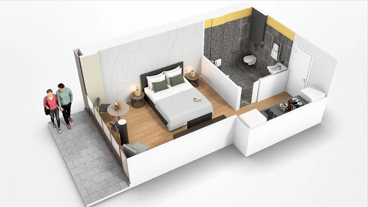 Yuna Les Halles - Serviced Apartments Párizs